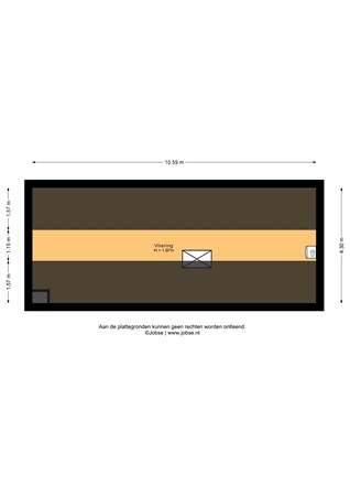 Floorplan - Torenvalk 61, 3752 SJ Bunschoten-Spakenburg